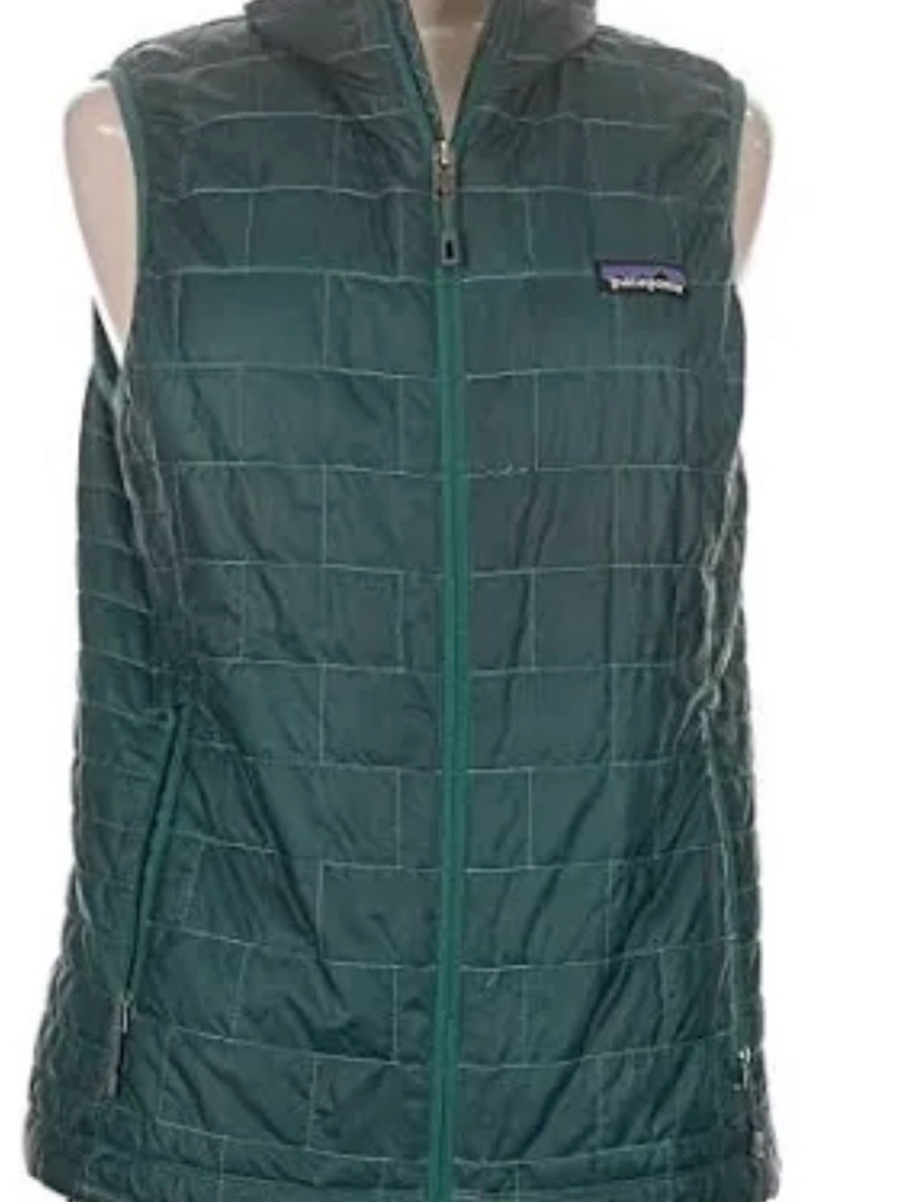 Patagonia Women's Quilted Vest in Deep Green